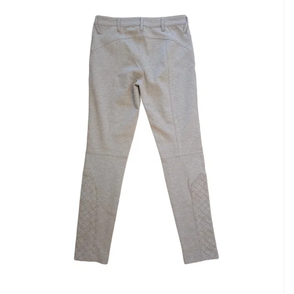 Free People Gray Quilted Stretch Pants Size 4 - Picture 2 of 7